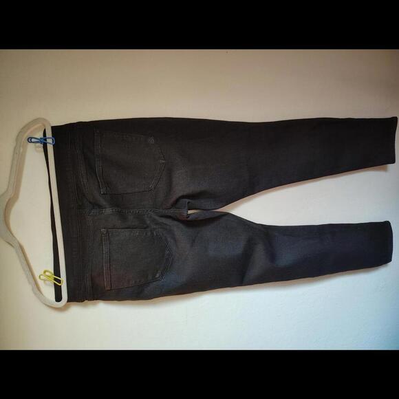 Old Navy Women Black Jeggings Size 12 Short Adjustable Waist - Picture 2 of 8